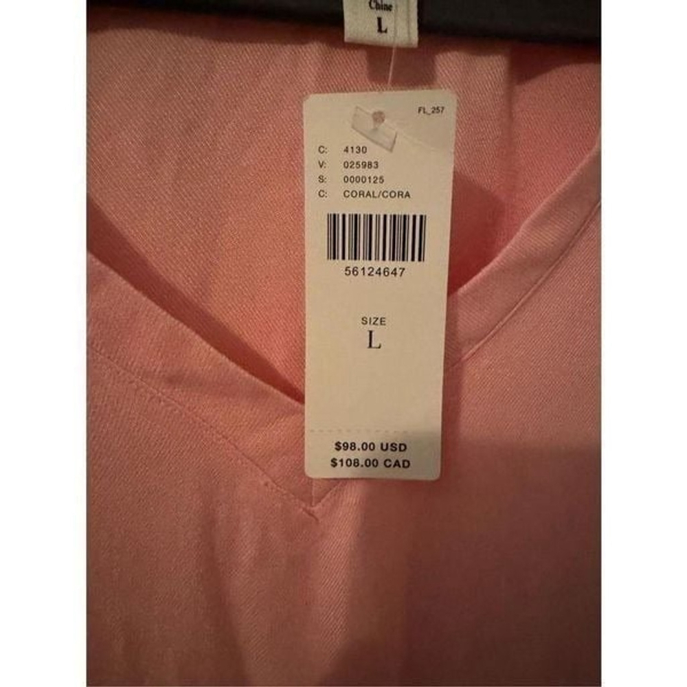 Anthropologie Pink Tunic Knee-Length Dress - Picture 4 of 4